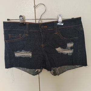 Forever 21 Ripped Cut Off Jean Shorts Size 26